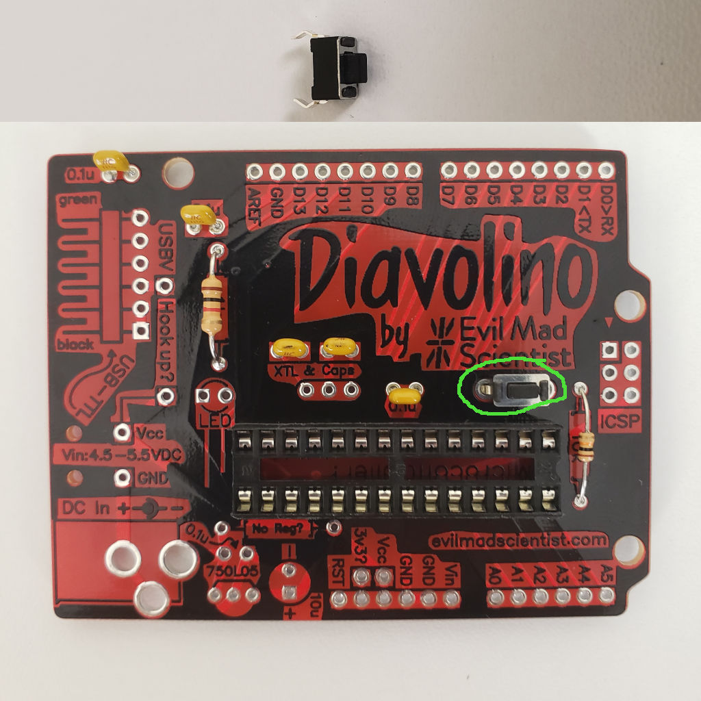 Diavolino Soldering switch.