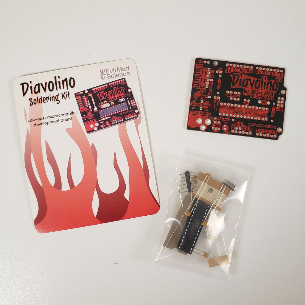 Diavolino - cheap Arduino KIT